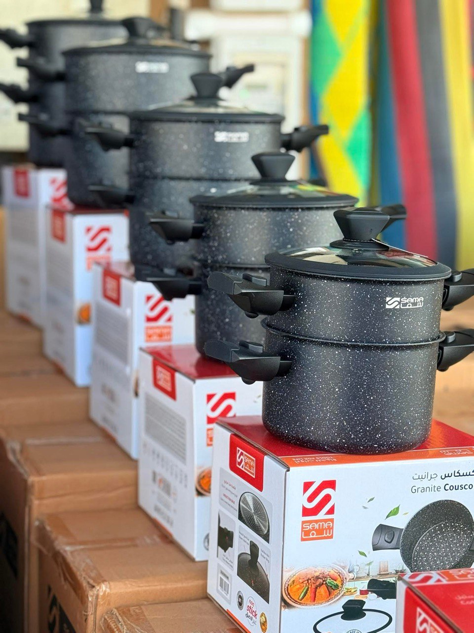 طنجرة جرانيت الحجم 26cm